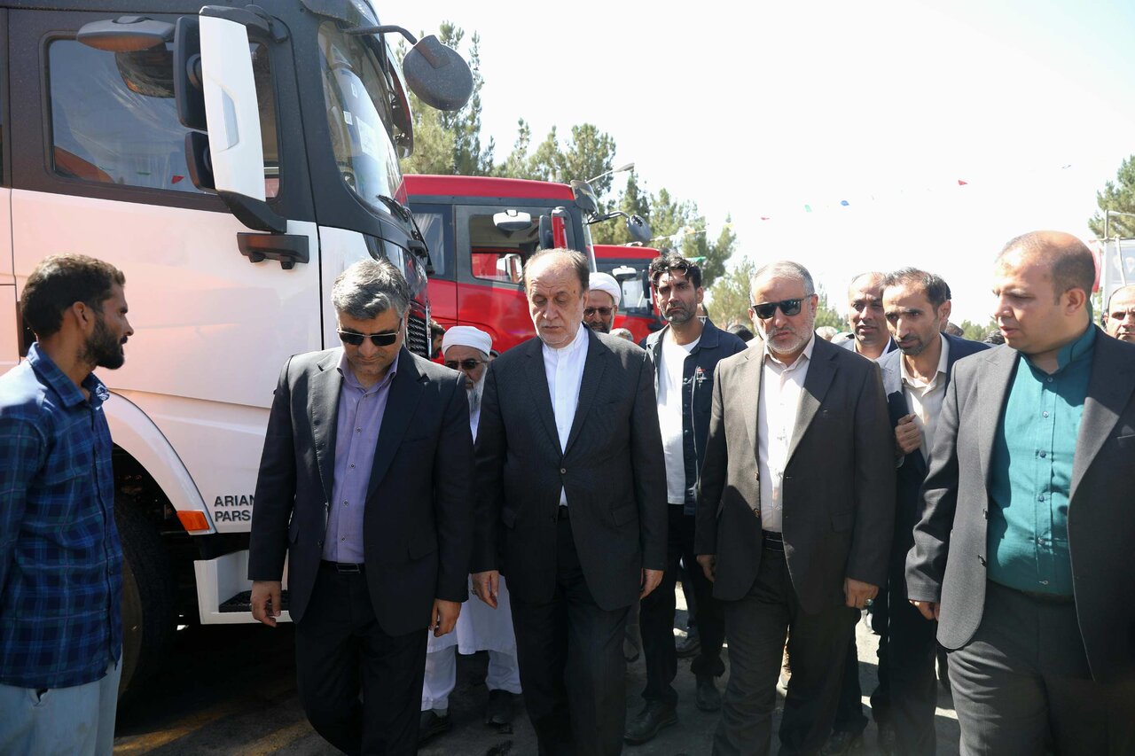 کلنگ زنی اولین هتل ۵ ستاره نهبندان با حضور نایب رئیس مجلس شورای اسلامی