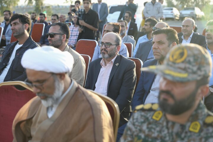 کلنگ‌زنی ساخت هتل ۵ ستاره نهبندان با حضور نایب رئیس مجلس