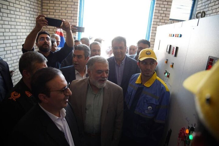مجتمع آبرسانی قاقازان در بخش کوهین افتتاح شد