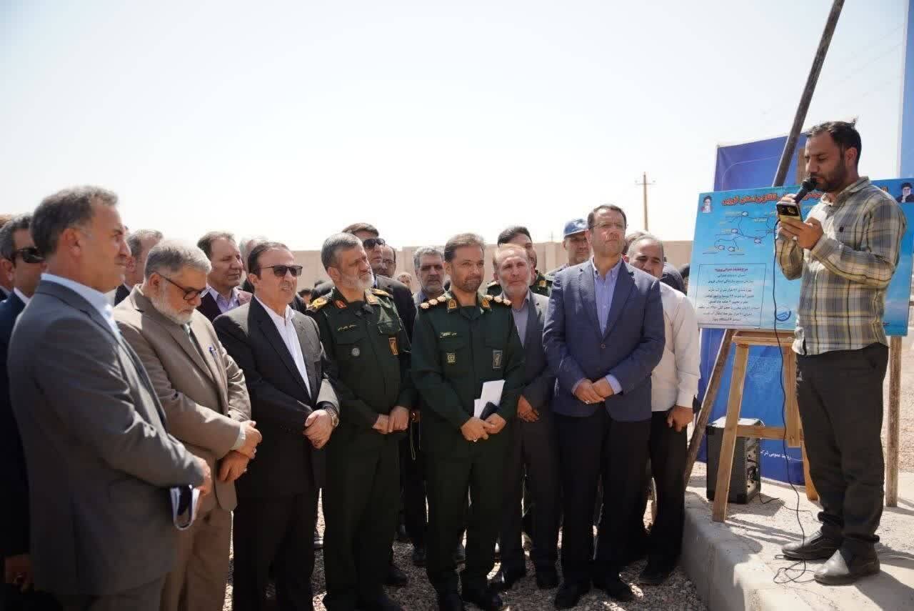 مجتمع آبرسانی قاقازان در بخش کوهین افتتاح شد