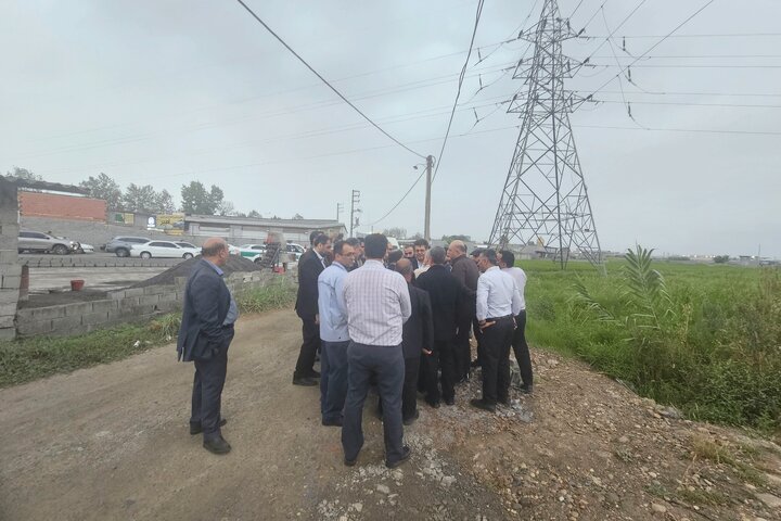 بازدید نایب‌رئیس مجلس از پروژه احداث پست برق امیرکلای بابل
