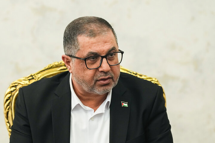 دیدار مسئول ارتباطات اسلامی جنبش حماس با دکتر قالیباف