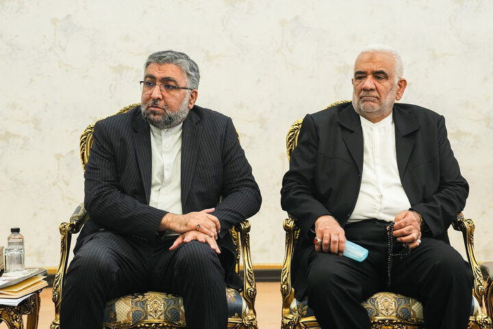 دیدار مسئول ارتباطات اسلامی جنبش حماس با دکتر قالیباف