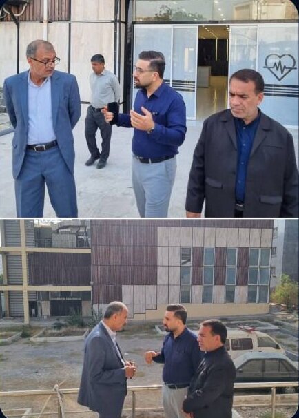 حضور احمد مرادی در منزل شهدای حمله به مراسم عروسی در کوهستک/بازدید از مجتمع خدمات توانبخشی ایثار