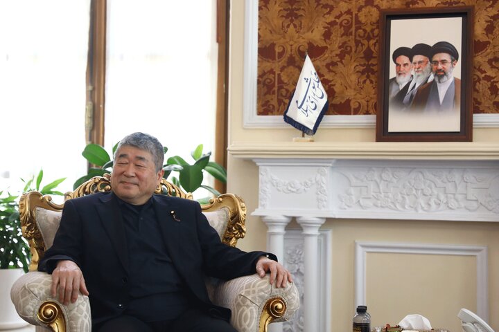 دیدار نماینده مجلس مشاوران ژاپن با عمویی