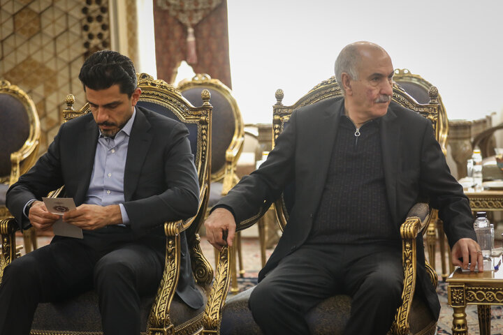 دیدار رئیس اتحادیه میهنی کردستان عراق با دکتر قالیباف