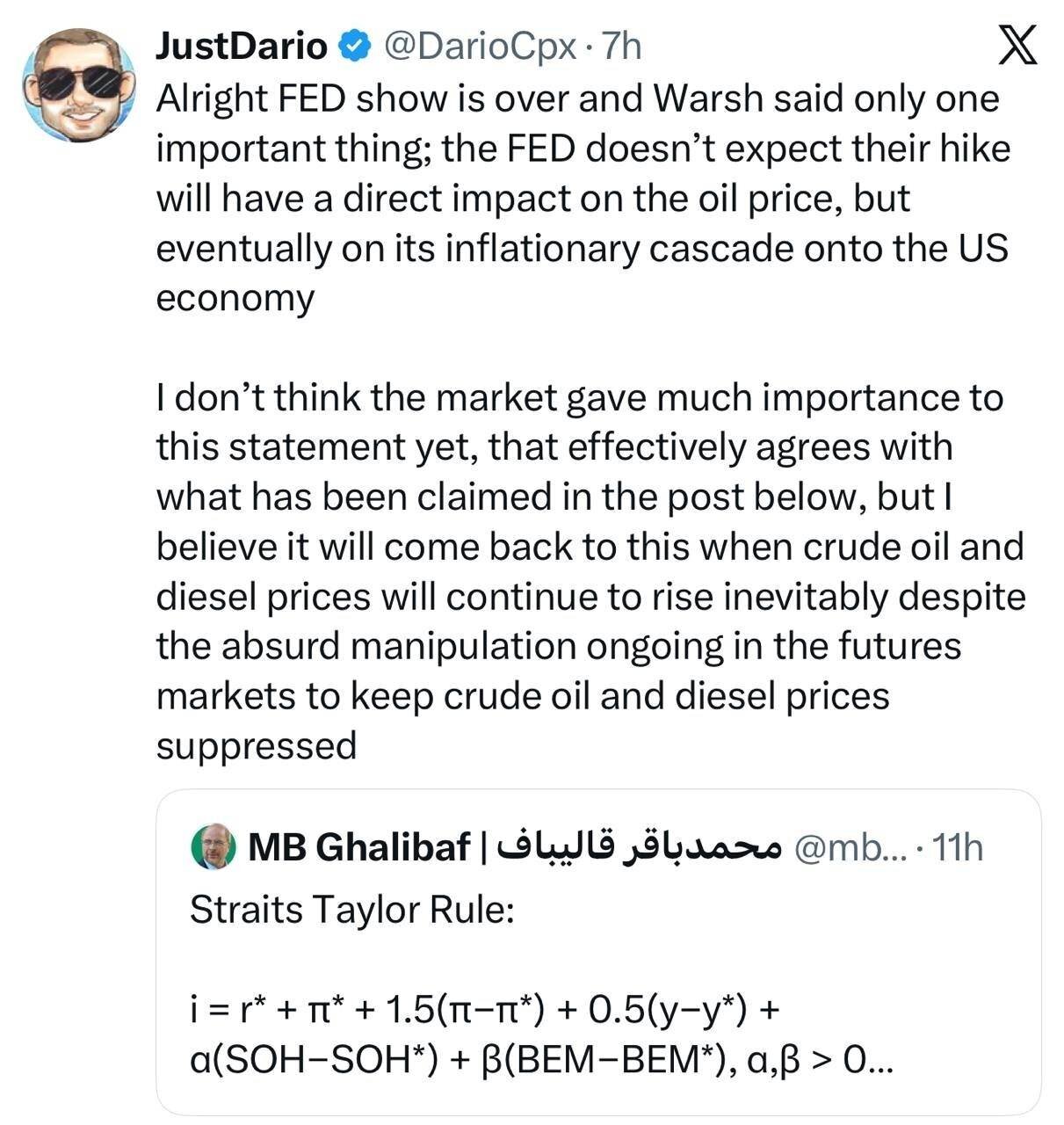 بازتاب جهانی توییت اقتصادی قالیباف؛ از پیشنهاد نصب در لوور تا غلبه دیپلماسی ایران بر وال‌استریت