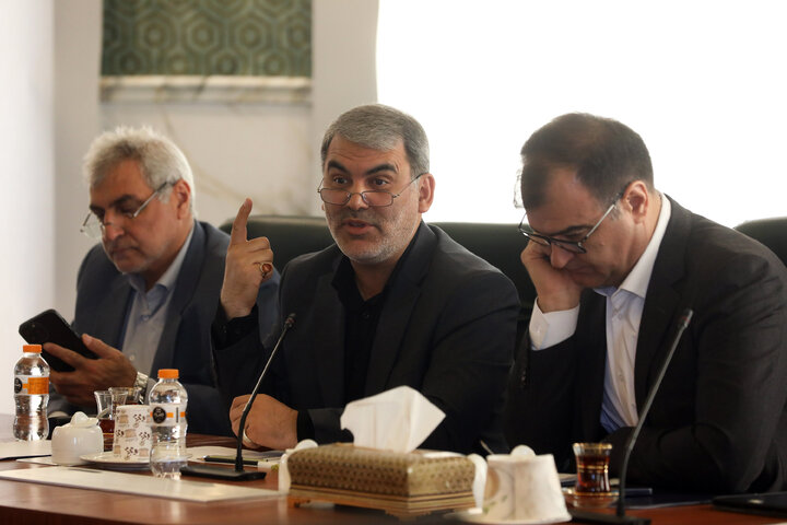 نشست کمیسیون ویژه اصل 44 مجلس شورای اسلامی با رئیس کل بیمه مرکزی