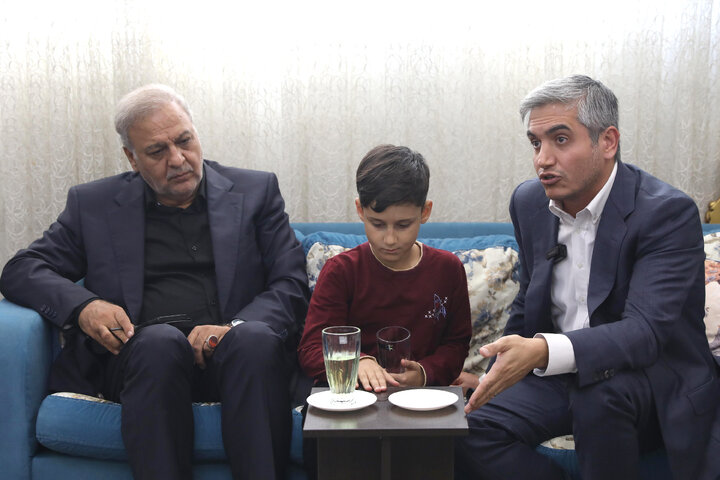 دیدار نمایندگان مجلس شورای اسلامی با خانواده شهید سید ابوالفضل موسوی