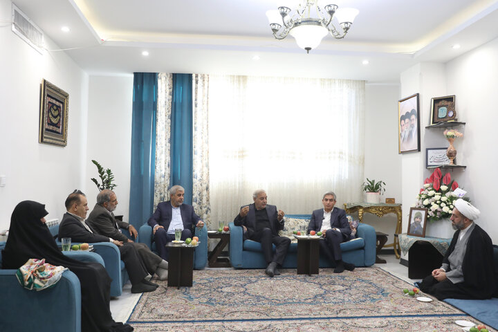 دیدار نمایندگان مجلس شورای اسلامی با خانواده شهید سید ابوالفضل موسوی