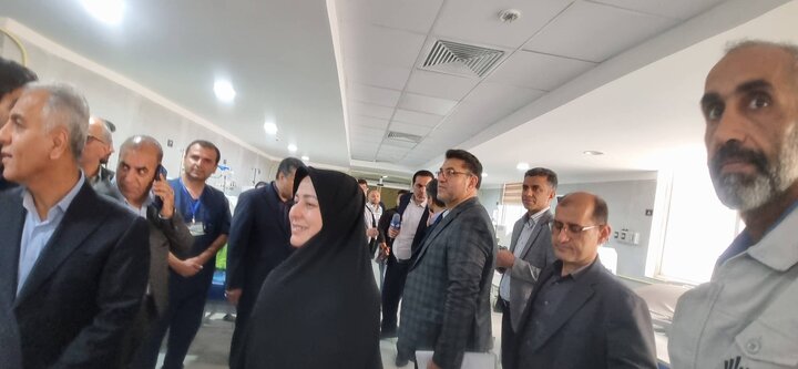 بازدید اعضای کمیسیون بهداشت از مراکز بهداشتی و درمانی ساری، میاندورود، بابل، بابلسر و فریدوکنار