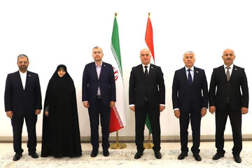 دیدار هیأت پارلمانی ایران با رئیس مجلس تاجیکستان