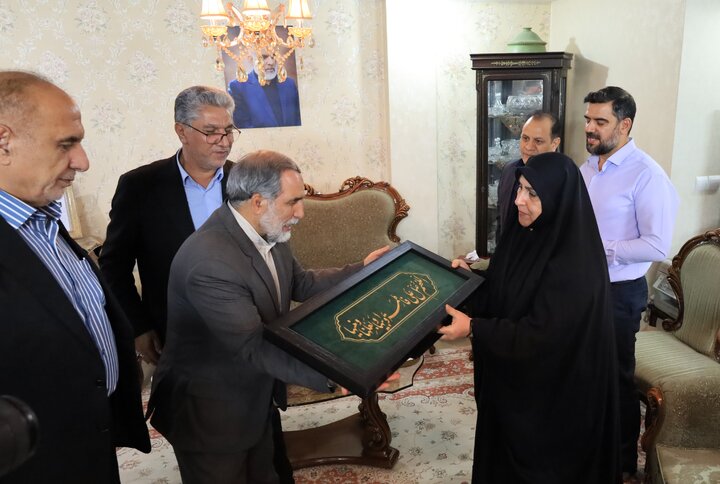 دیدار جمعی از نمایندگان مجلس با خانواده سرلشکر شهید نوذری