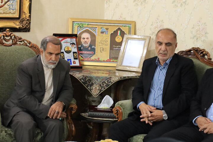 دیدار جمعی از نمایندگان مجلس با خانواده سرلشکر شهید نوذری