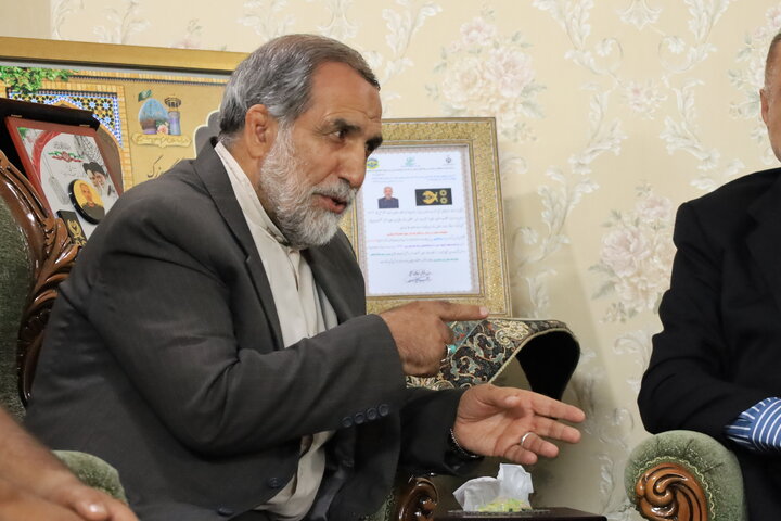 دیدار جمعی از نمایندگان مجلس با خانواده سرلشکر شهید نوذری