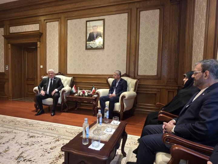 دیدار هیأت پارلمانی ایران با نواب رئیس پارلمان تاجیکستان
