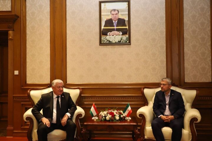 دیدار هیأت پارلمانی ایران با نواب رئیس پارلمان تاجیکستان