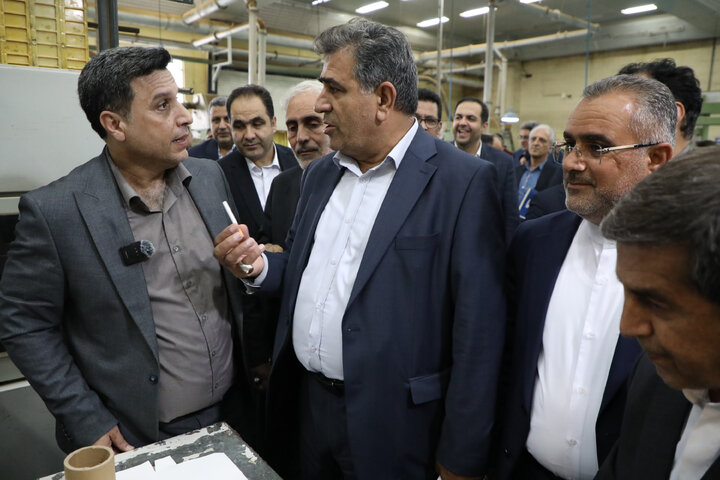 گزارش تصویری بازدید اعضای کمیسیون اجتماعی مجلس از کارخانه دخانیات استان گلستان
