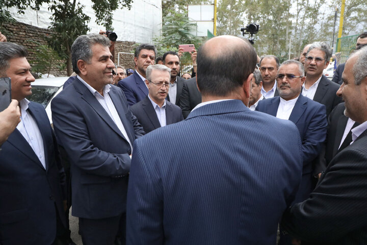 بازدید اعضای کمیسیون اجتماعی مجلس از پروژه‌های سازمان تامین اجتماعی شهرستان علی آباد کتول