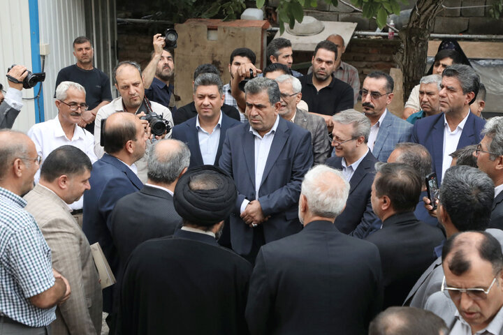 بازدید اعضای کمیسیون اجتماعی مجلس از پروژه‌های سازمان تامین اجتماعی شهرستان علی آباد کتول