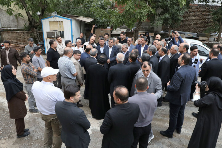 بازدید اعضای کمیسیون اجتماعی مجلس از پروژه‌های سازمان تامین اجتماعی شهرستان علی آباد کتول