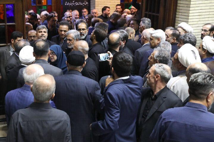 مراسم یادبود مرحوم احمد ناطق نوری