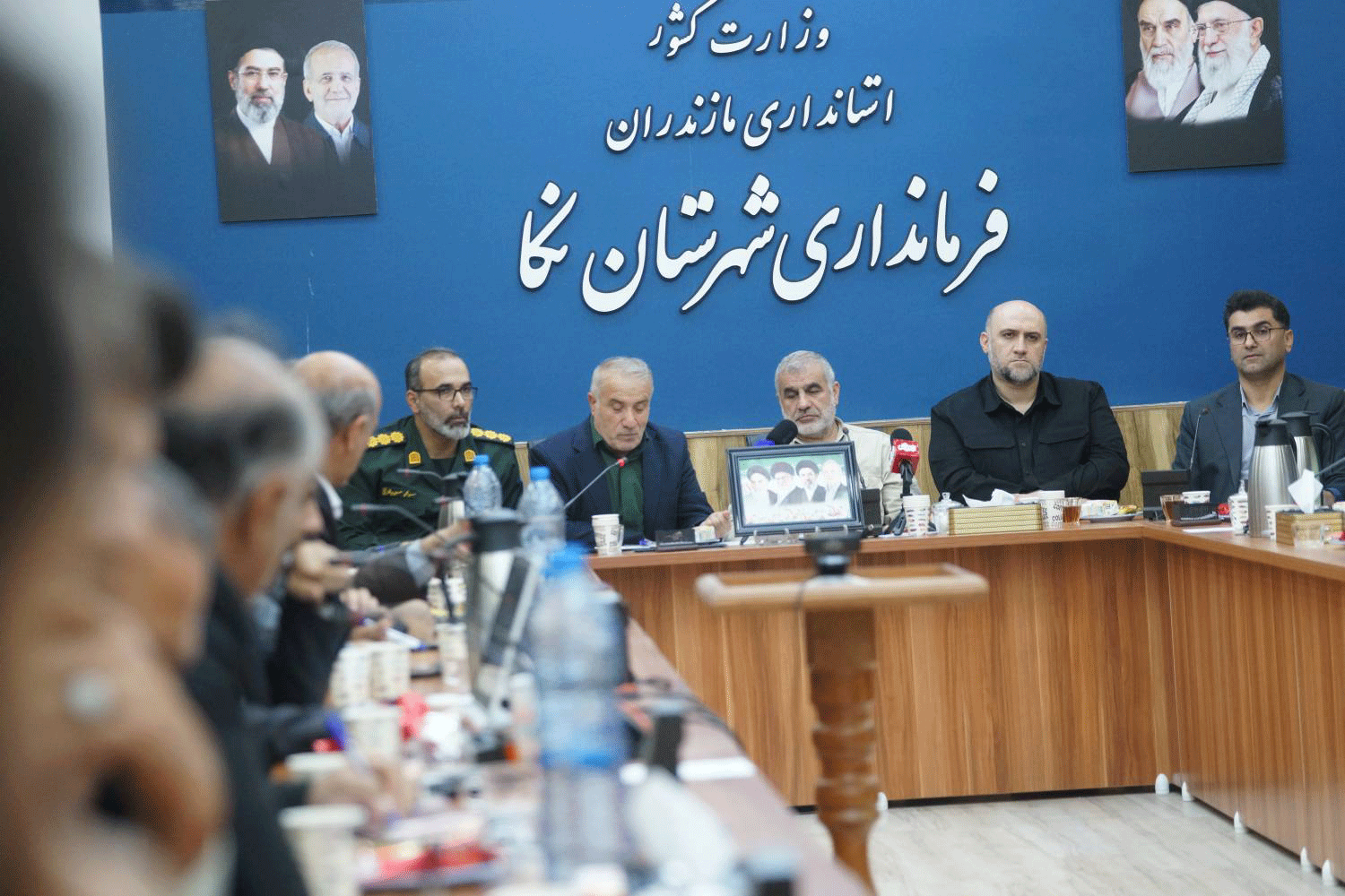نشست جمع بندی بازدیدهای میدانی نایب رئیس مجلس از شهرستان نکا