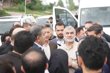 بازدید نظارتی نایب‌رئیس مجلس از پروژه‌ ناتمام محور ساری_ تاکام