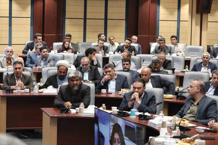 حضور اعضای کمیسیون اجتماعی مجلس در شورای اجتماعی و راهبردی تحول اداری استان گلستان