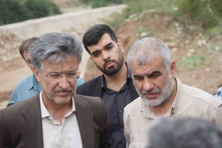 بازدید نظارتی نایب‌رئیس مجلس از پروژه‌ راهسازی ساری_تاکام