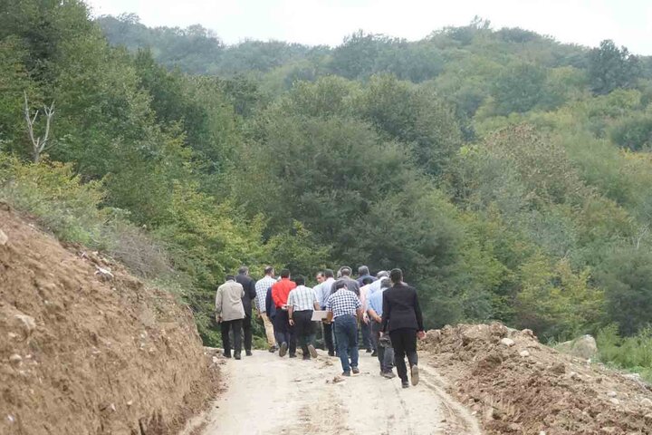 بازدید نظارتی نایب‌رئیس مجلس از پروژه‌ راهسازی ساری_تاکام