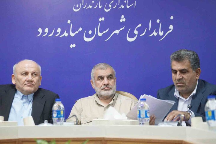 نشست جمع بندی سفر نظارتی نیکزاد نایب رئیس مجلس شورای اسلامی از شهرستان میاندورود