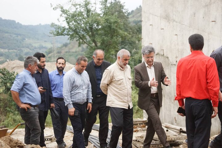 بازدید نظارتی نایب‌رئیس مجلس از پروژه‌ راهسازی ساری-تاکام