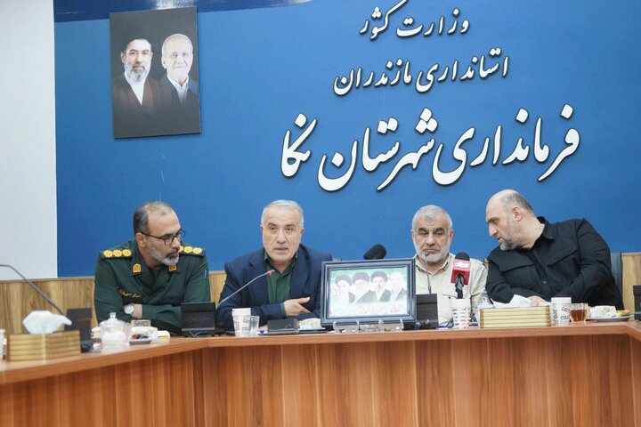 نشست جمع‌بندی مصوبات بازدیدهای نایب‌رئیس مجلس در نکا