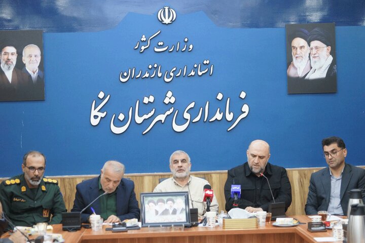 نشست جمع‌بندی مصوبات بازدیدهای نایب‌رئیس مجلس در نکا