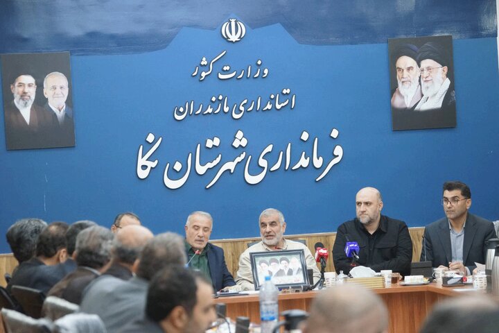 نشست جمع‌بندی مصوبات بازدیدهای نایب‌رئیس مجلس در نکا