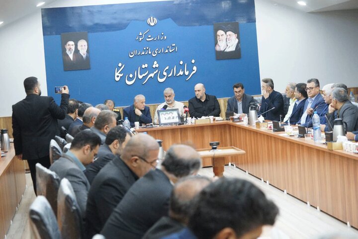 نشست جمع‌بندی مصوبات بازدیدهای نایب‌رئیس مجلس در نکا