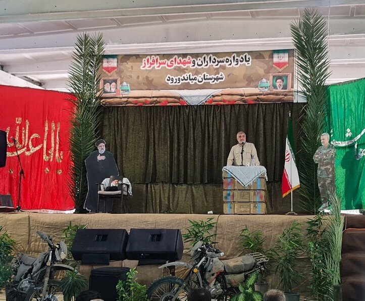 نیکزاد در یادواره شهدای میاندورود: