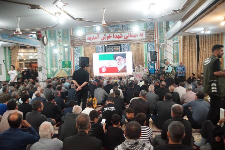 گزارش تصویری حضور نایب‌رئیس مجلس در یادواره شهدای شهرستان نکا