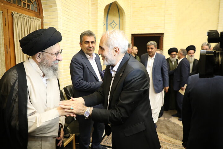 دیدار اعضای کمیسیون اجتماعی مجلس با آیت‌الله نورمفیدی