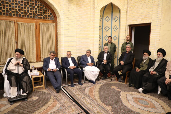 دیدار اعضای کمیسیون اجتماعی مجلس با آیت‌الله نورمفیدی