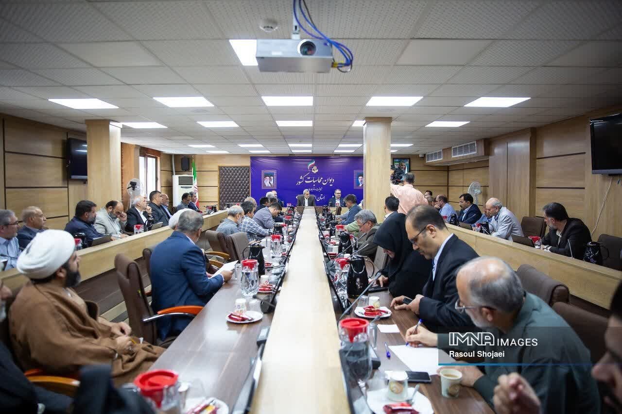 چالش‌های راهبردی استان اصفهان با حضور مقتدایی بررسی شد