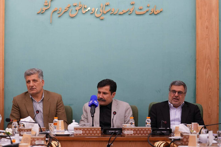 نشست مشترک کمیسیون برنامه و بودجه مجلس با معاون رئیس‌جمهور در امور توسعه روستایی و مناطق محروم