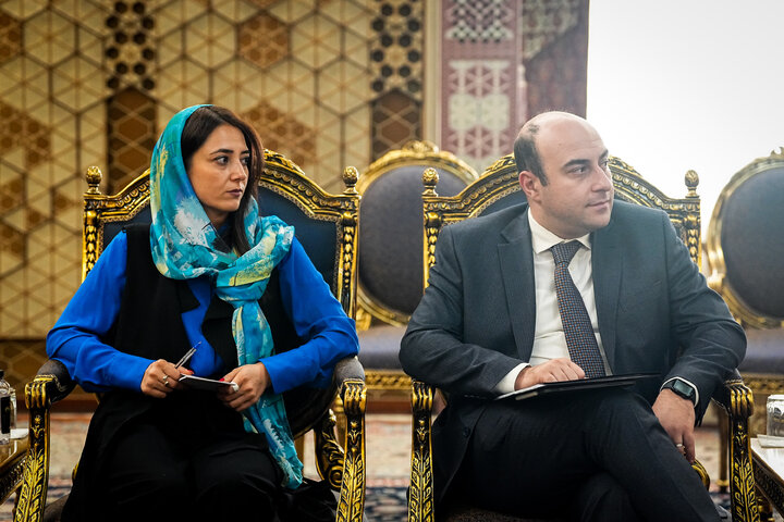دیدار آرارات میرزویان وزیر امور خارجه ارمنستان با دکتر قالیباف