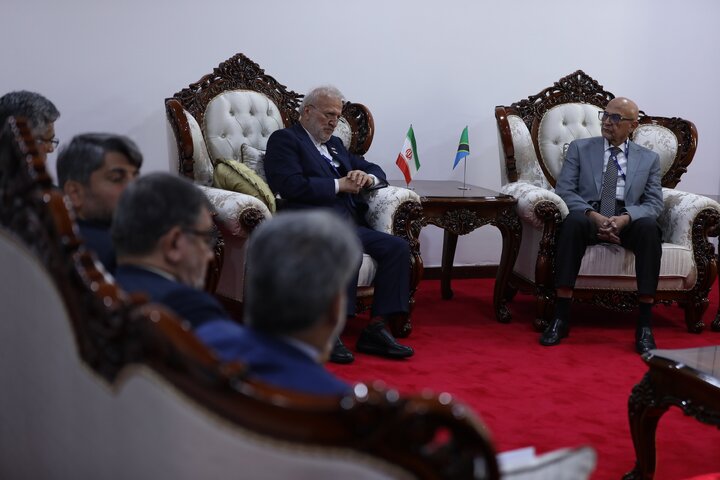 دیدار هیئت پارلمانی ایران با رئیس مجلس ملی تانزانیا