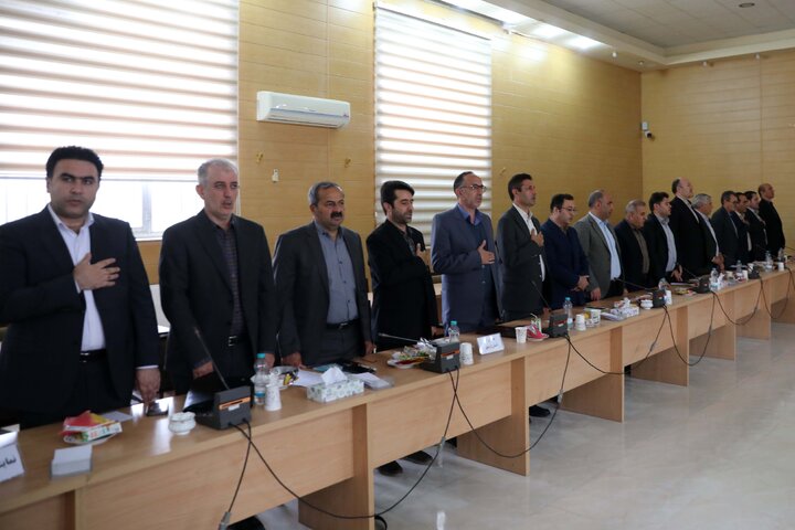 جلسه هماهنگی فرمانداری گرمی