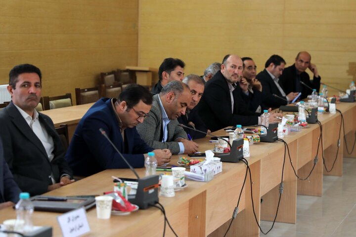 جلسه هماهنگی فرمانداری گرمی