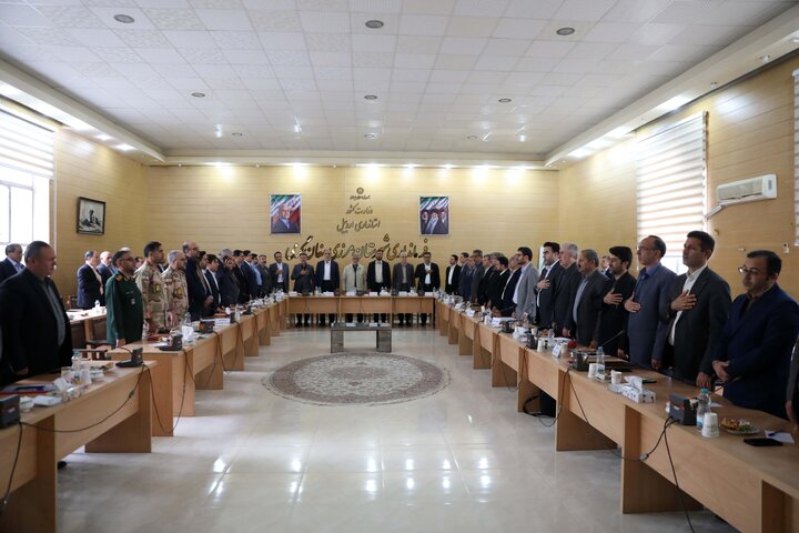 جلسه هماهنگی فرمانداری گرمی