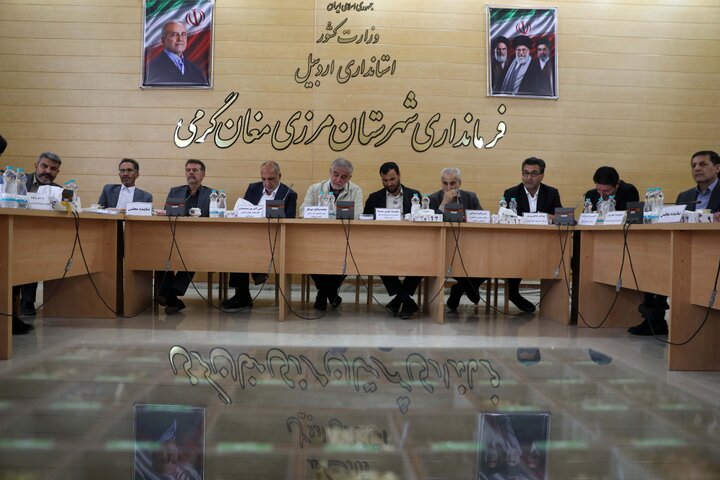 جلسه هماهنگی فرمانداری گرمی