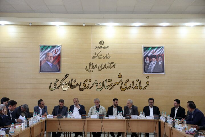 جلسه هماهنگی فرمانداری گرمی